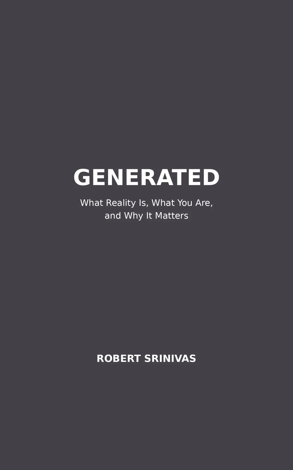 GENERATED book cover